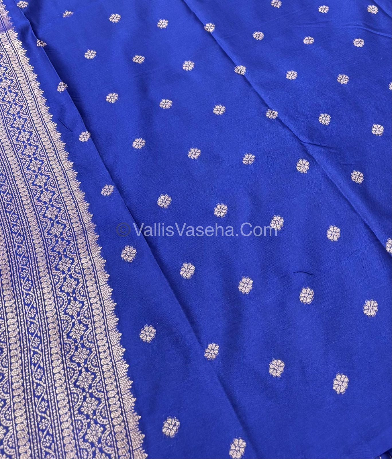 Semi Soft Silk - Blue Shade -VVSSS019