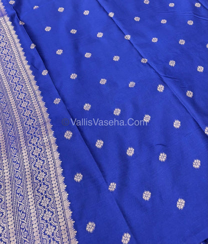 Semi Soft Silk - Blue Shade -VVSSS019