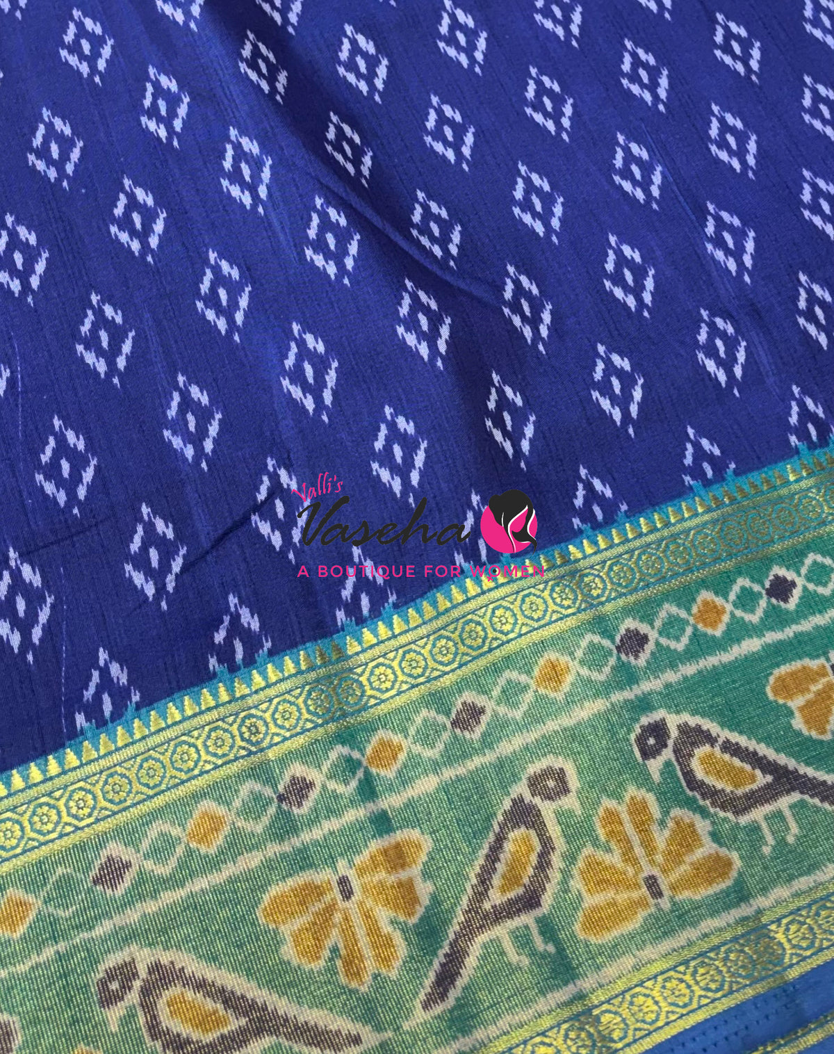 Semi Patola | Printed Silk Saree - Combo - VVSPS003