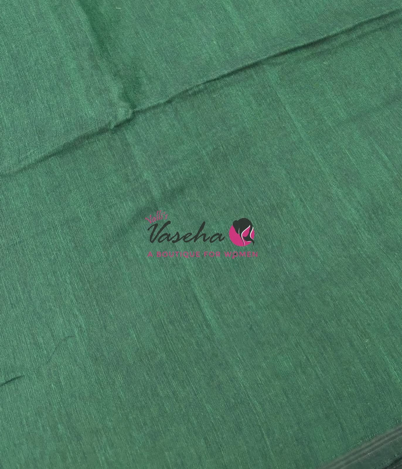 Kadhi Cotton Sarees with Kalamkari Blouse - VVKCK002
