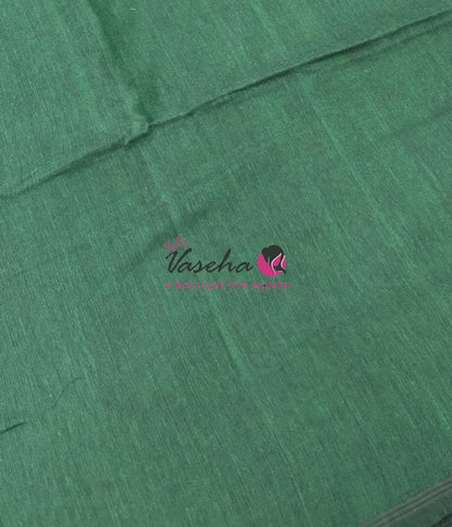Kadhi Cotton Sarees with Kalamkari Blouse - VVKCK002