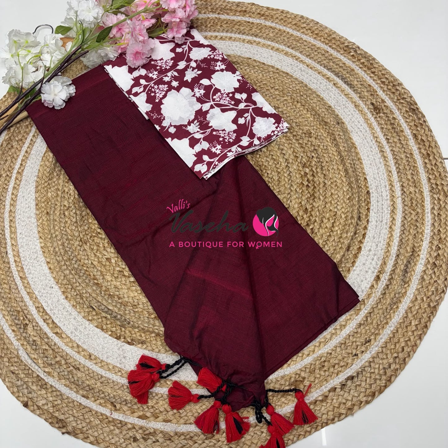 Budget Friendly Sarees - Casual Wear Sarees - Khadi Cotton Sarees - VVKCS028