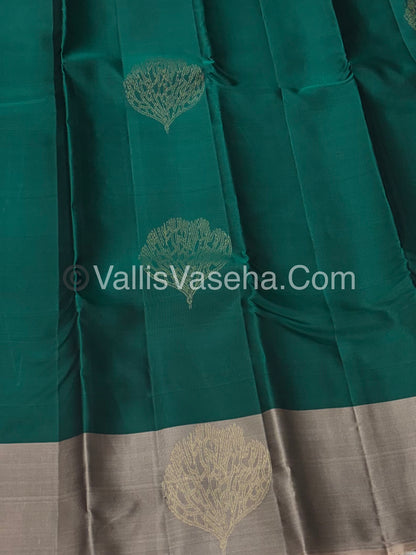 Half Mix - Pure Soft Silk Saree - VVPSS075