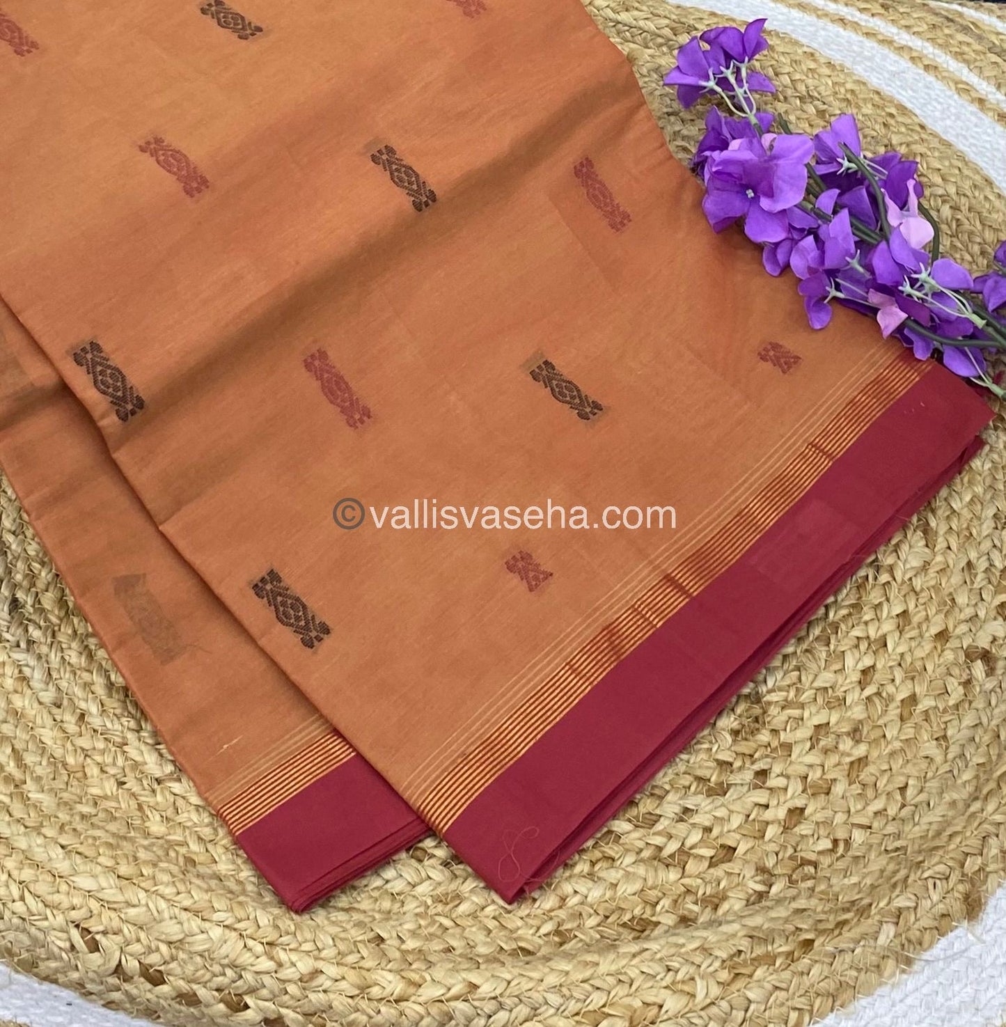 Handloom South Cotton Saree - VVSCS001