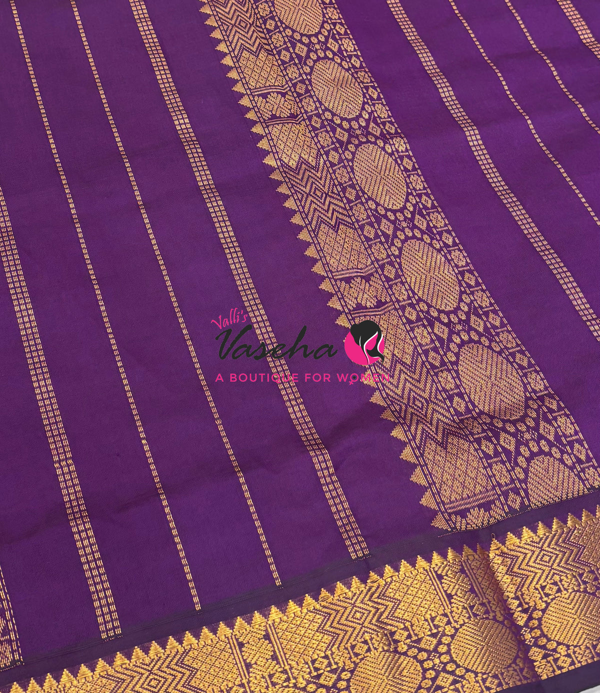Semi Silk Cotton Saree |  Pazhum Pazhamum Checks Design |VVSSC018