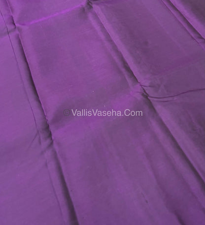 Half Mix - Pure Soft Silk Saree - VVPSS044