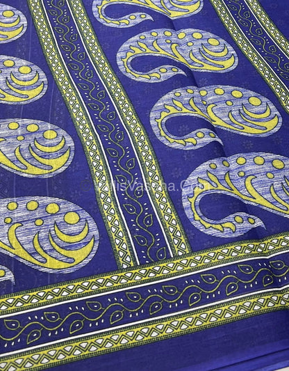 Pure Cotton Voile Saree | VVPVS001