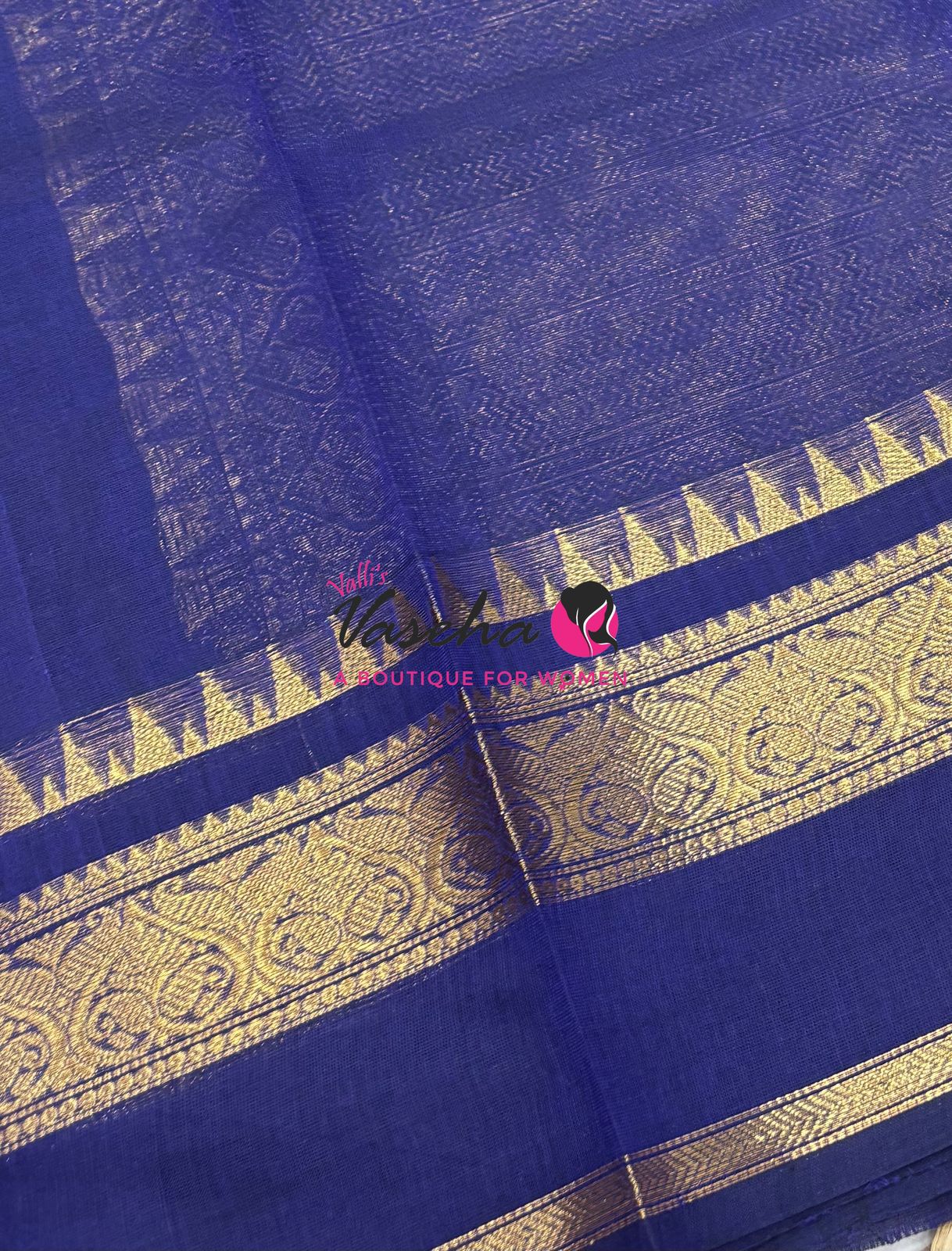 Kanchi Cotton Saree - VVKCS025