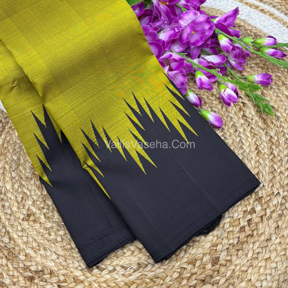 Pure Kanchipuram Silk Saree - Thalampoo - VVPS029
