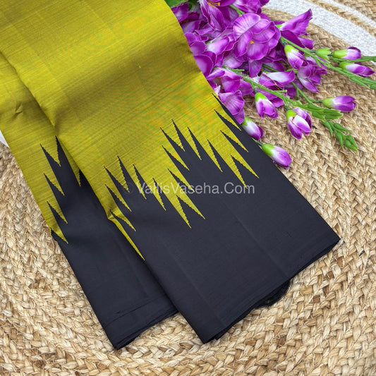 Pure Kanchipuram Silk Saree - Thalampoo - VVPS029