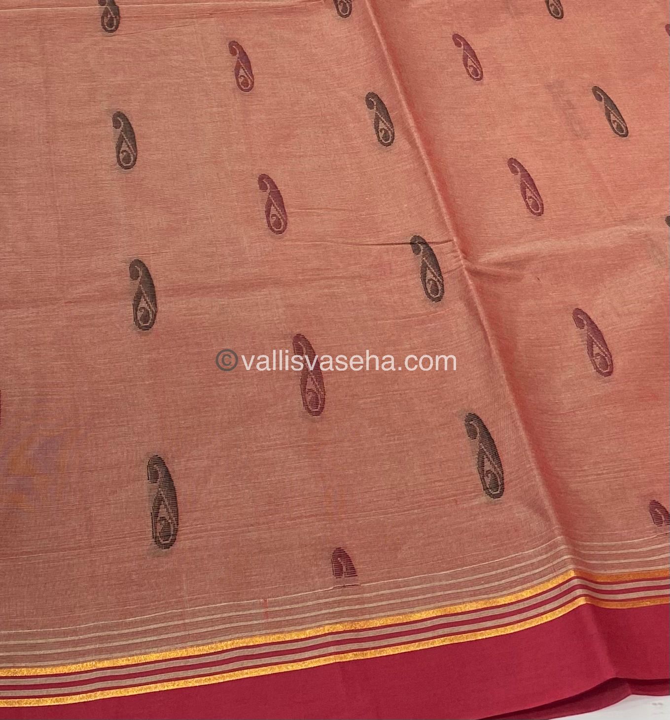 Handloom South Cotton Saree - VVSCS001