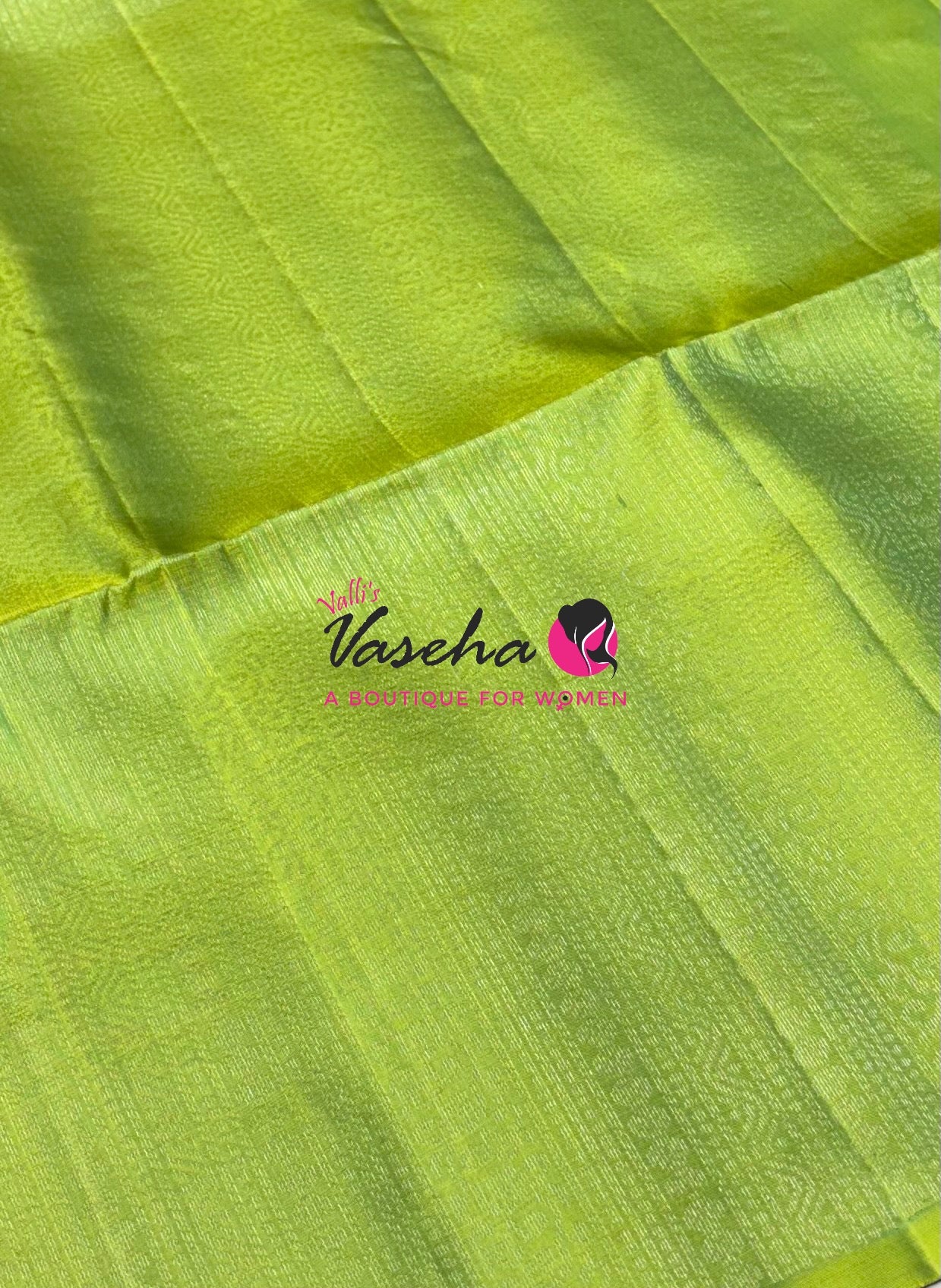Pure Soft Silk Saree -  Blue & Green Shade - VVPSS086