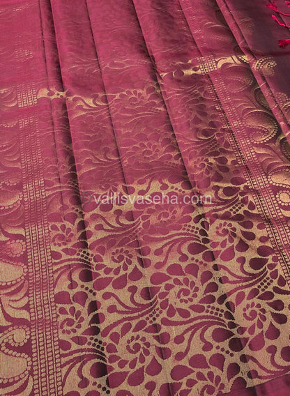 Half Mix - Pure Soft Silk Saree - VVPSS030