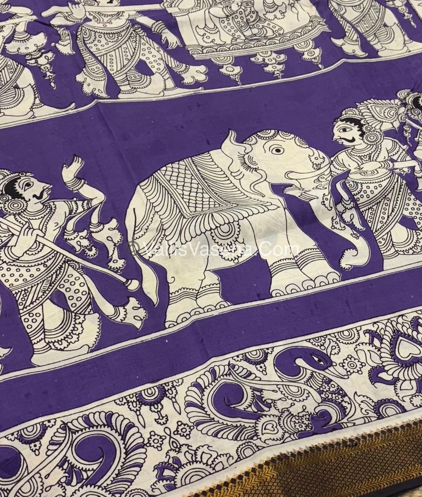 Chennur Silk | Kalamkari Prints | VVCKS006