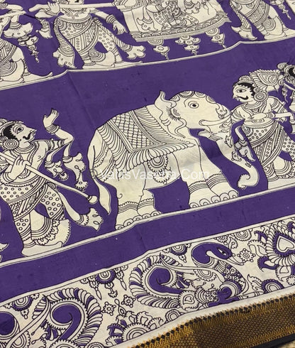 Chennur Silk | Kalamkari Prints | VVCKS006