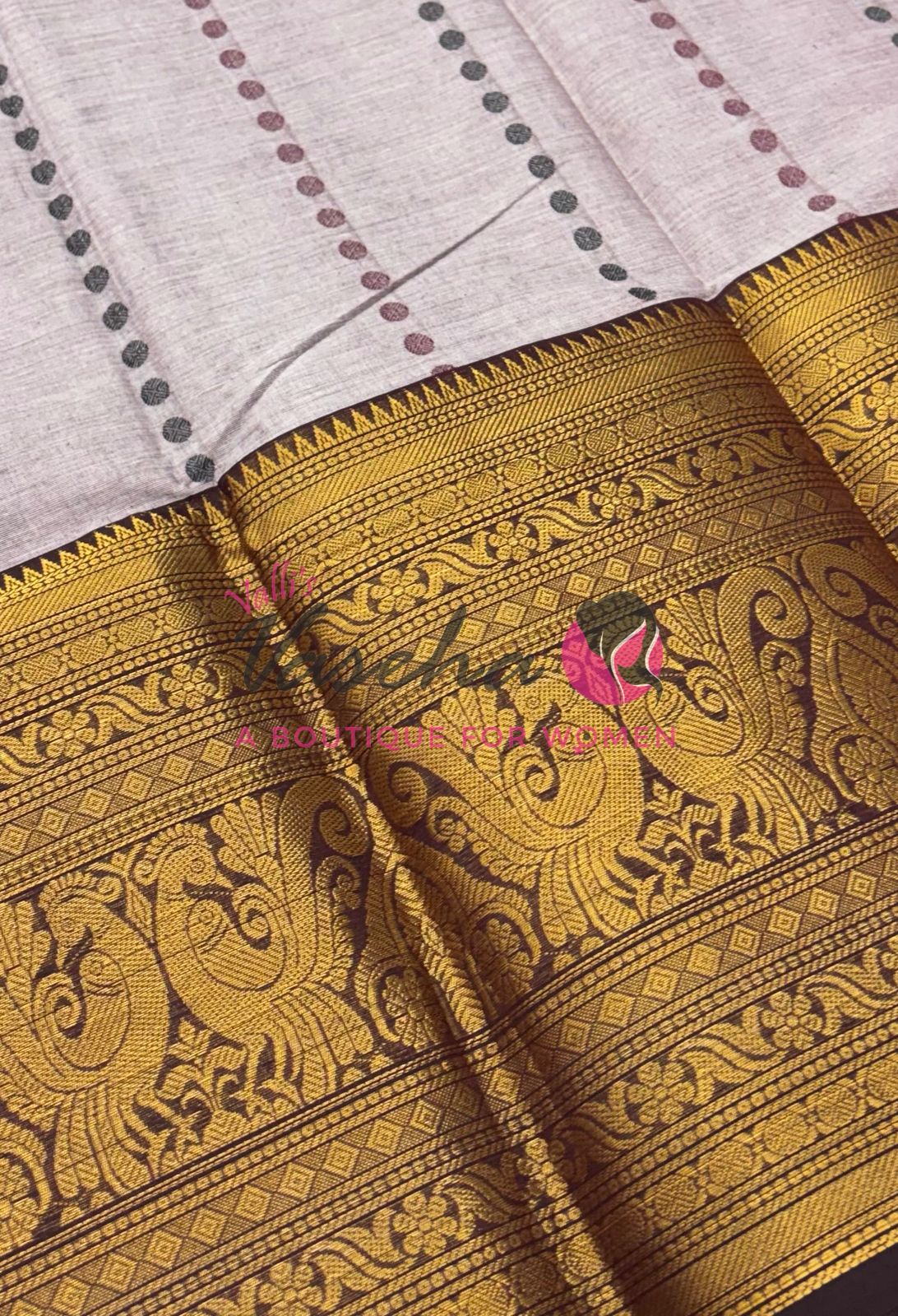 Kanchi Cotton Saree - VVKCS024