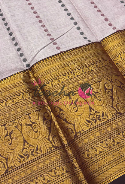Kanchi Cotton Saree - VVKCS024