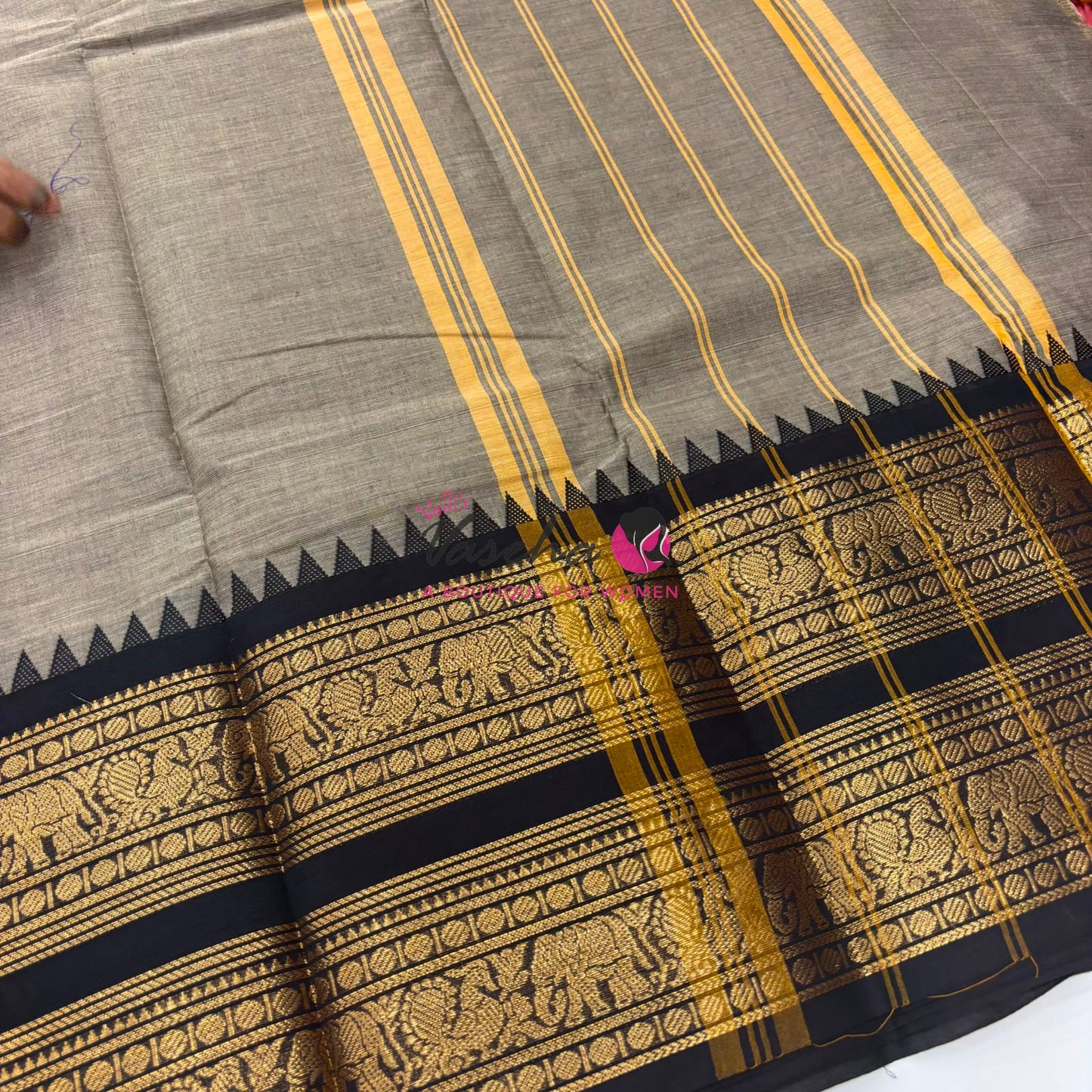 Kanchi Cotton Saree - VVKCS019