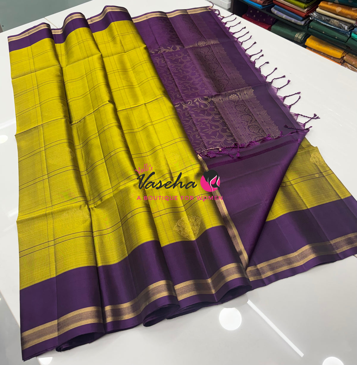 Half Mix - Pure Soft Silk Saree - VVPSS106