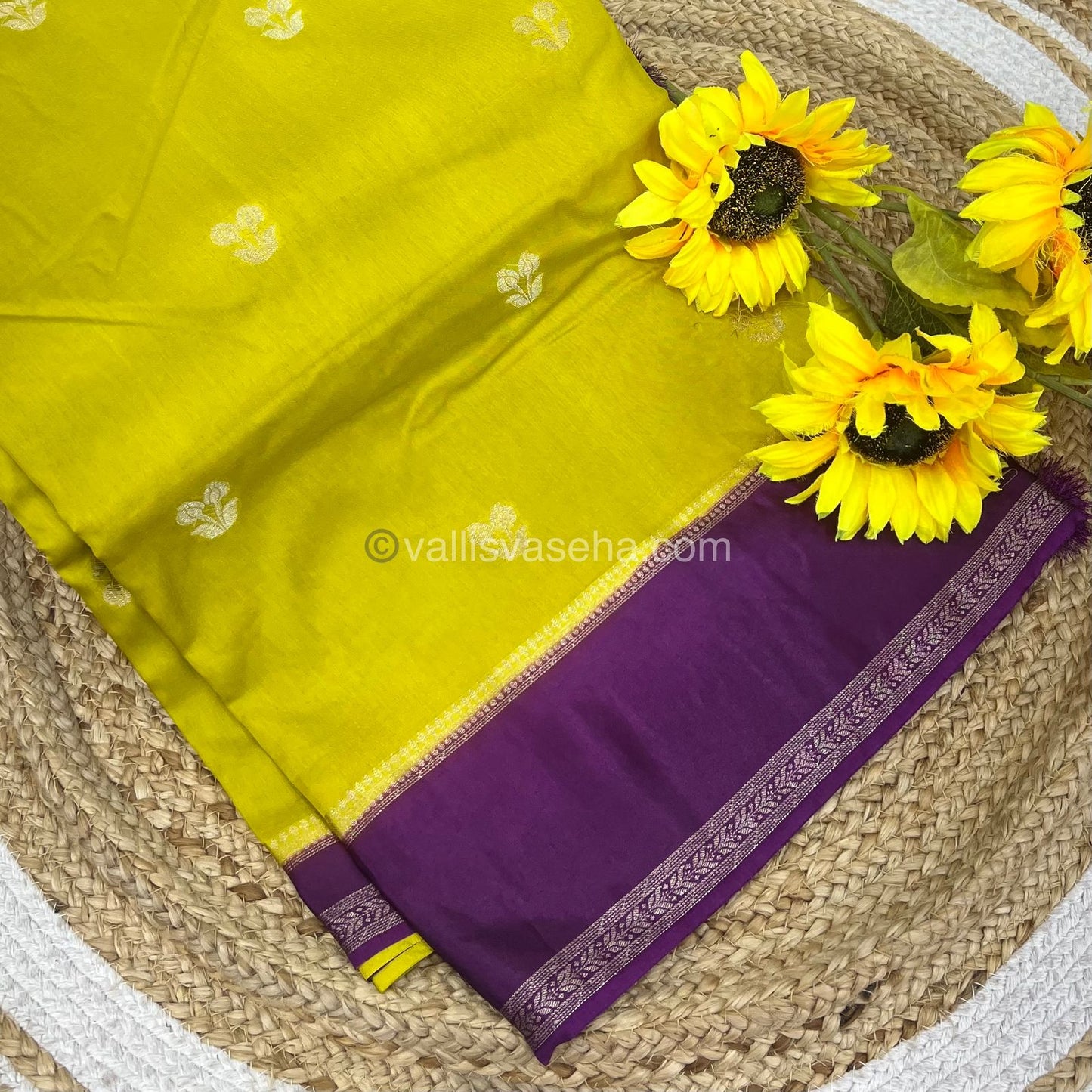 Russian Viscose - Premium Viscose Saree - Retta Petta Border- VVRVS002