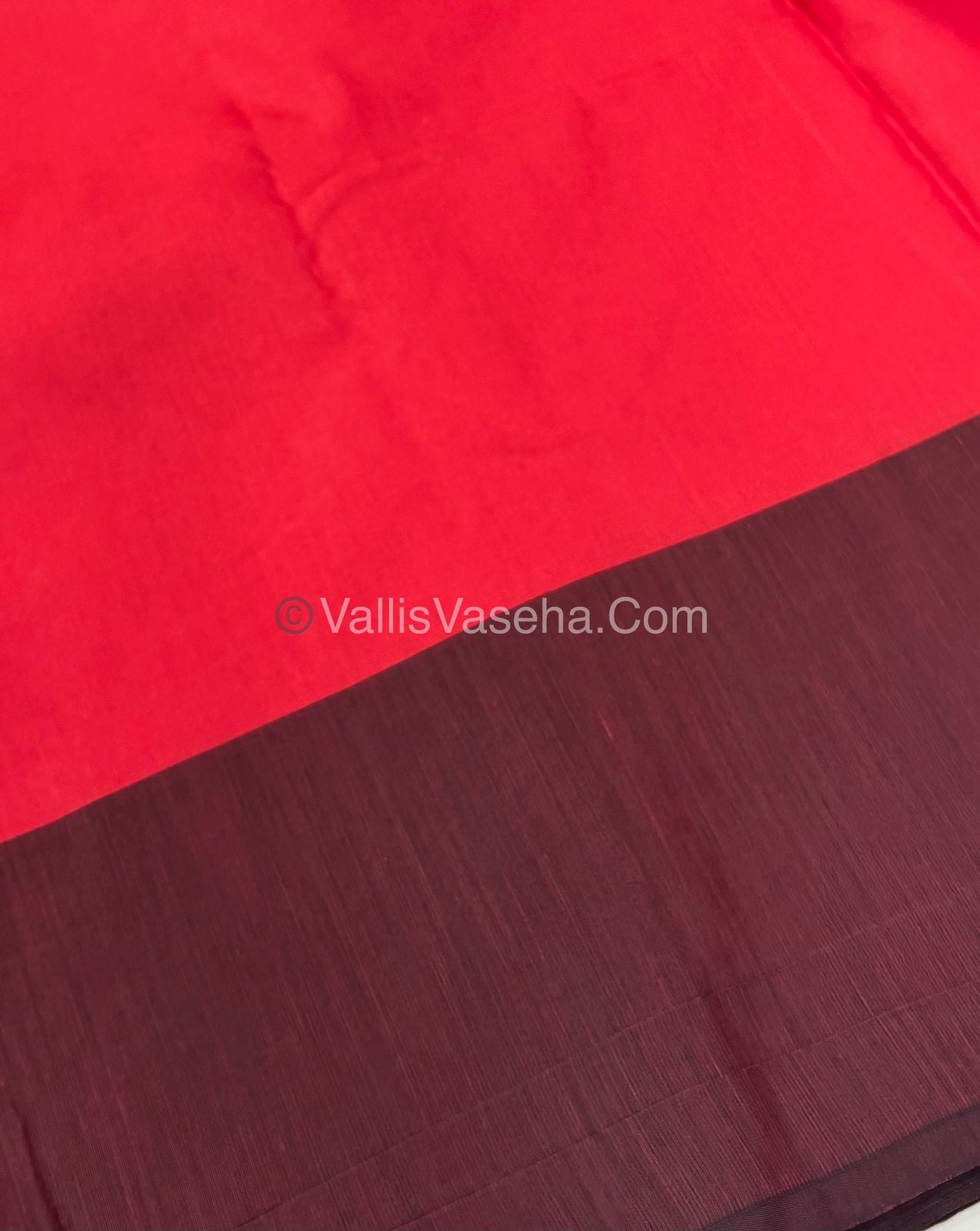 40% less - Offer Saree - Semi Soft Silk  Saree - VVDS006