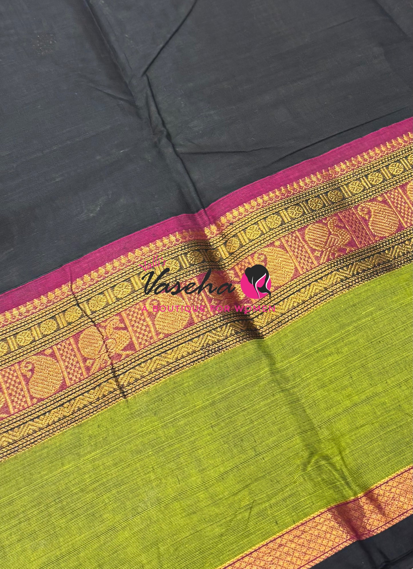 Kanchi Cotton Saree - VVKCS025