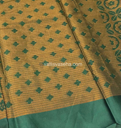 Mixed Cotton Brasso Saree - VVBS001
