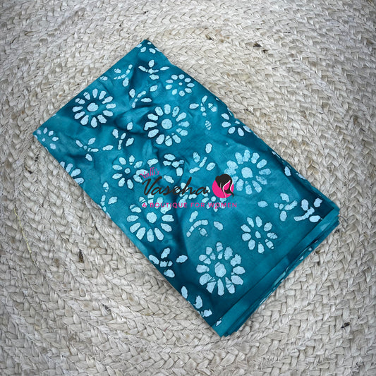 Blouse Bit - Pure Cotton - Batik Printed - 1 mtr - VVBB001