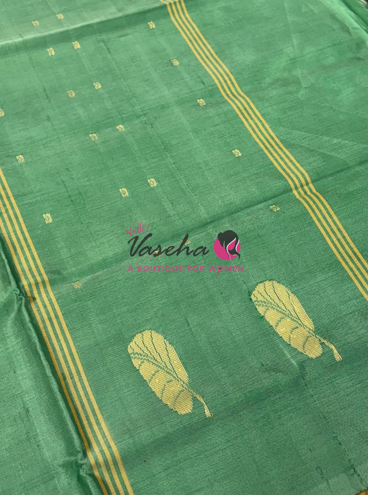 Vazhai Pattu Saree / Banana Pith - With Blouse - VVVPS002