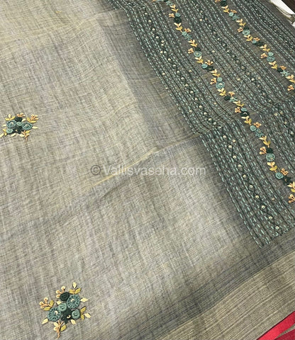 French Knot - Tissue Saree -  VVLFN001