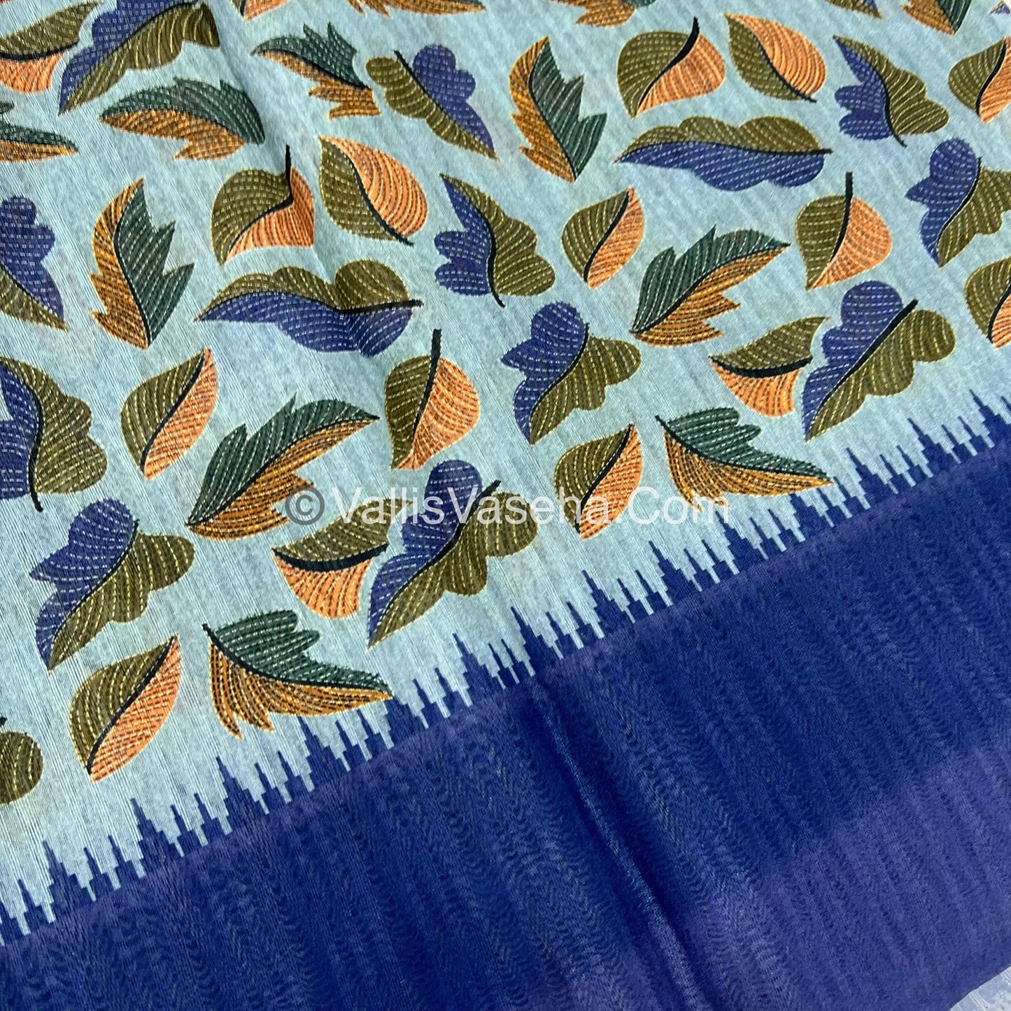 40% less - Offer Saree - Chanderi Mixed Saree - VVDS007