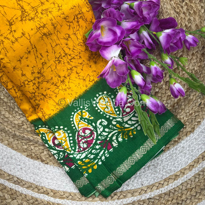 Budget Friendly Sarees - Casual Wear Sarees - Crackle Silk - VVCS002