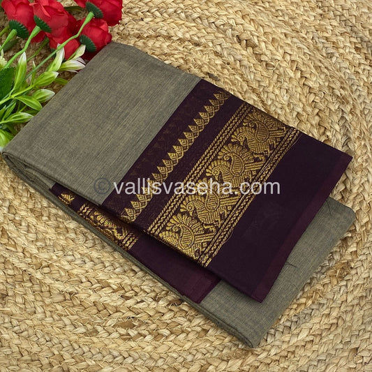 Kanchi Cotton Saree - VVKCS007