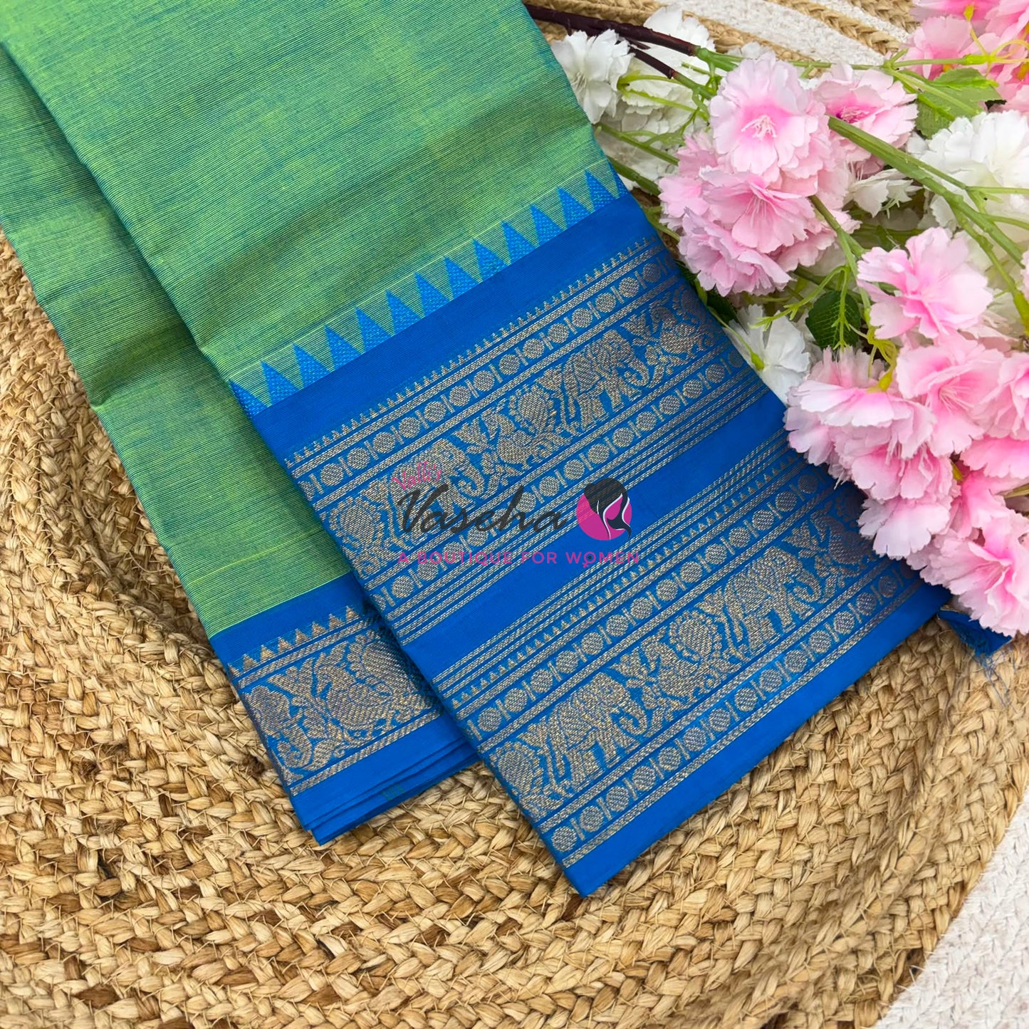 Kanchi Cotton Saree - VVKCS019