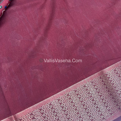 30% less - Offer Saree - Semi Dola Saree - VVDS006