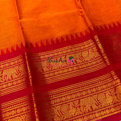 Kanchi Cotton Saree - VVKCS019