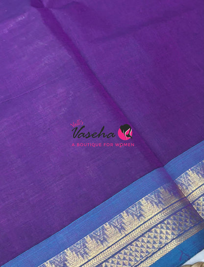 Kanchi Cotton Saree - VVKCS027