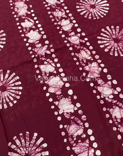 Pure Soft Mul Mul Cotton Sarees - Hand Block Prints - VVMMC003