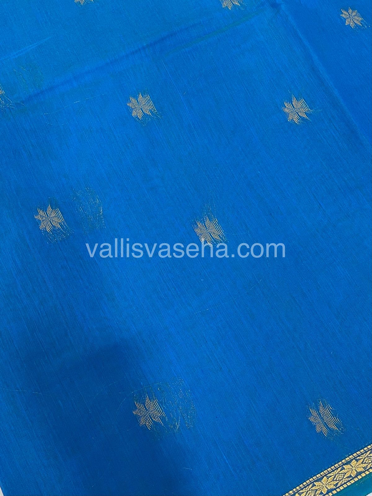 Semi Maheshwari Silk Cotton Saree - VVMSC006