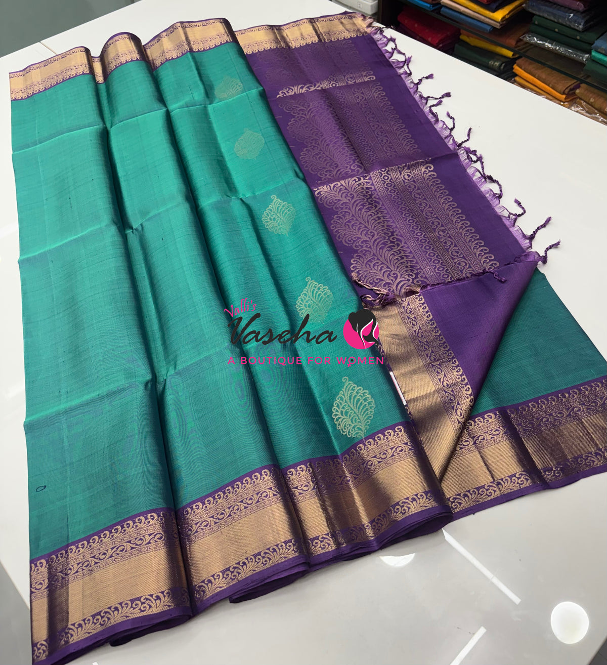 Pure Soft Silk Saree - Kanchi Border - VVPSS033