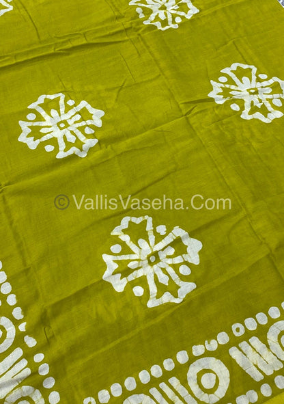Pure Soft Mul Mul Cotton Sarees - Hand Block Prints - VVMMC003