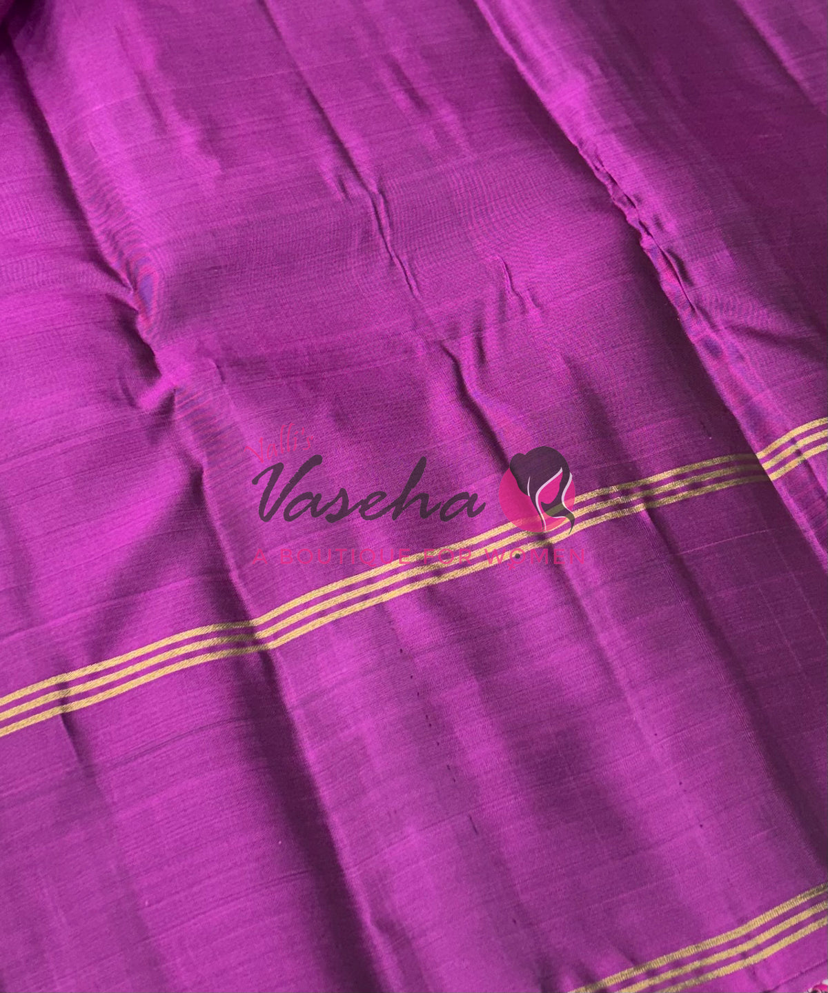 Half Mix - Pure Soft Silk Saree - Long Retta Petta Border with Butta - VVPSS105