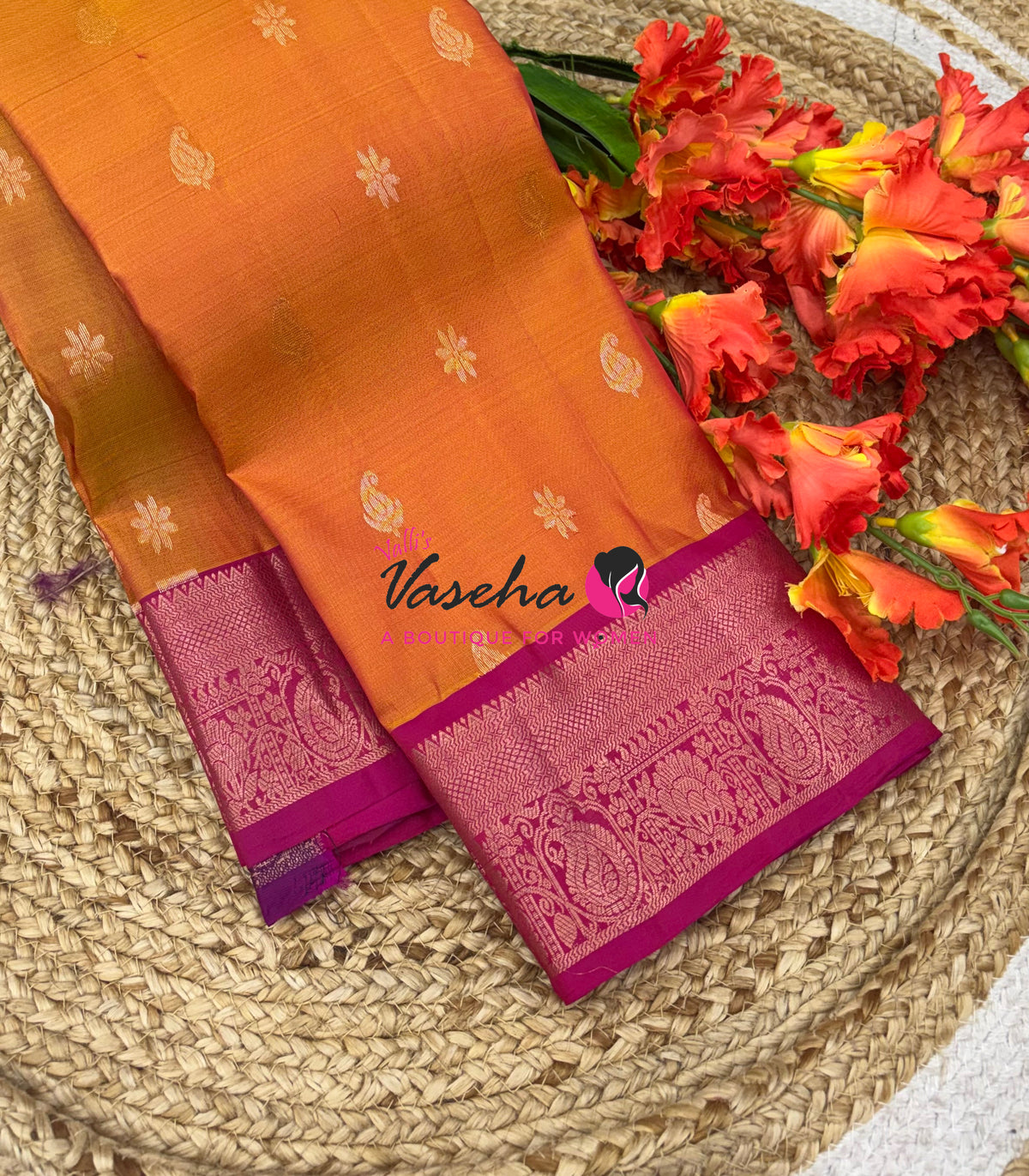 Half Mix - Pure Soft Silk Saree - VVPSS031
