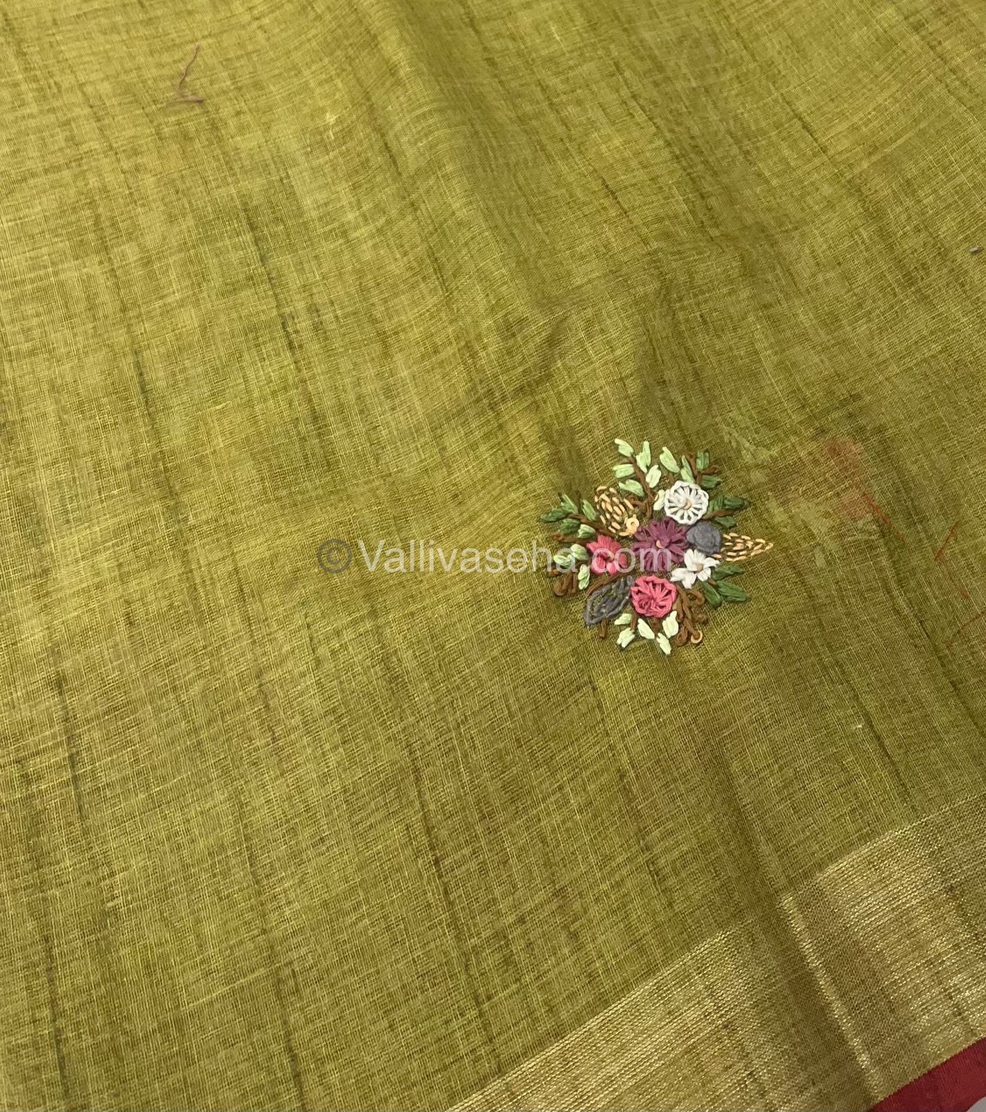 French Knot - Tissue Saree -  VVLFN001