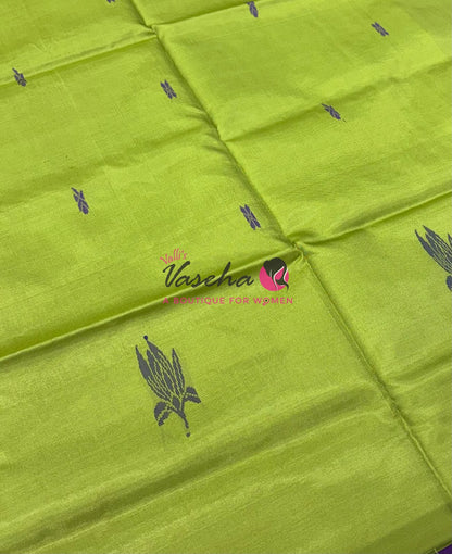 Vazhai Pattu Saree / Banana Pith - With Blouse - VVVPS002
