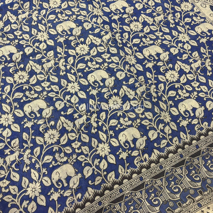 Pure Kalamkari Cotton Saree - VVPKC002