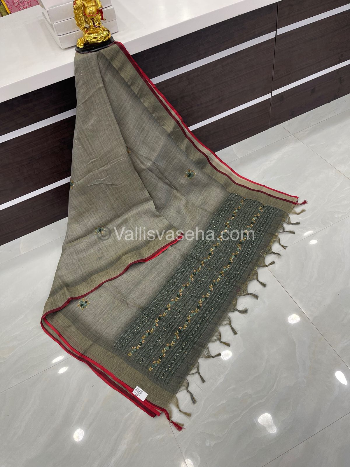 French Knot - Tissue Saree -  VVLFN001