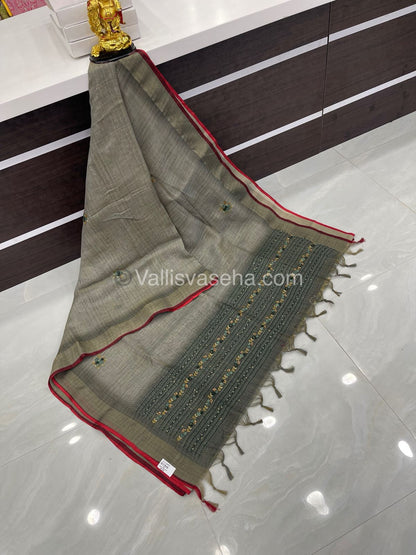 French Knot - Tissue Saree -  VVLFN001