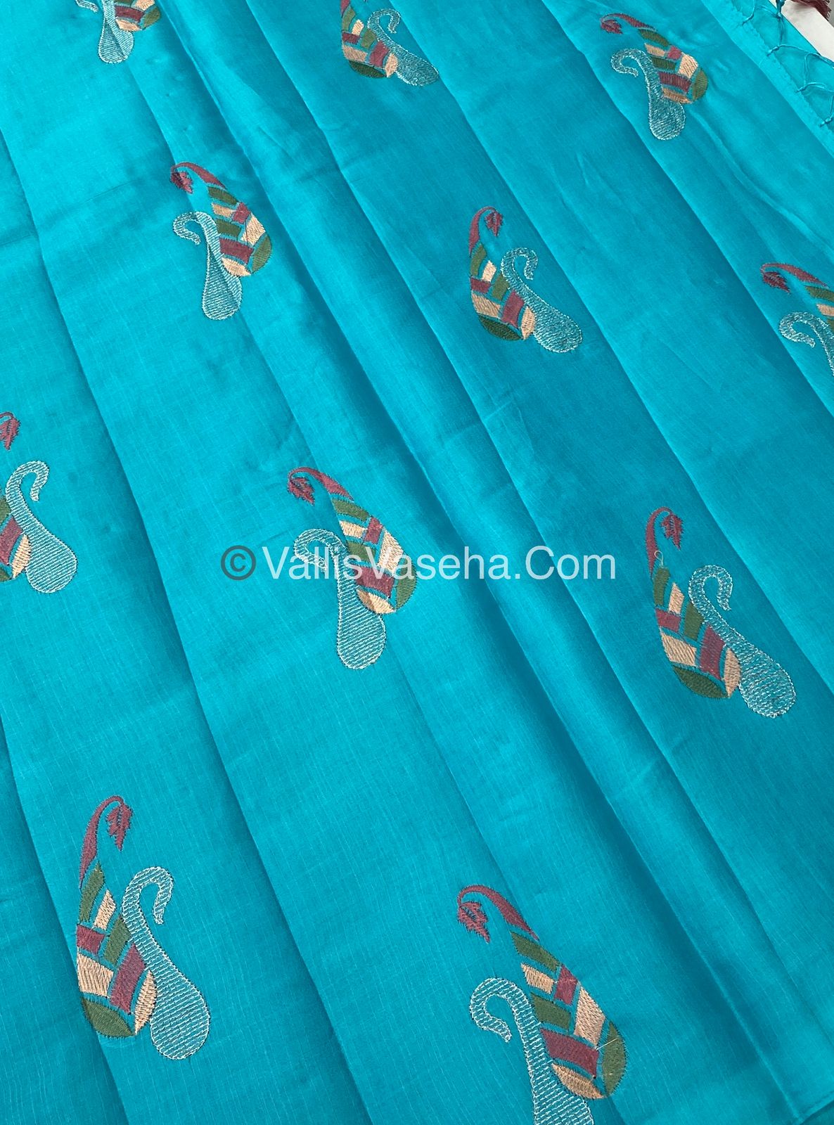 Butter Silk - Blue & Purple Combo - VVBS002