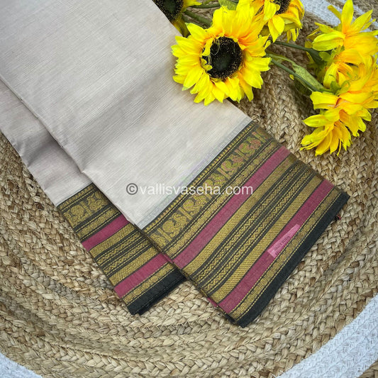 Kanchi Cotton Saree - VVKCS009